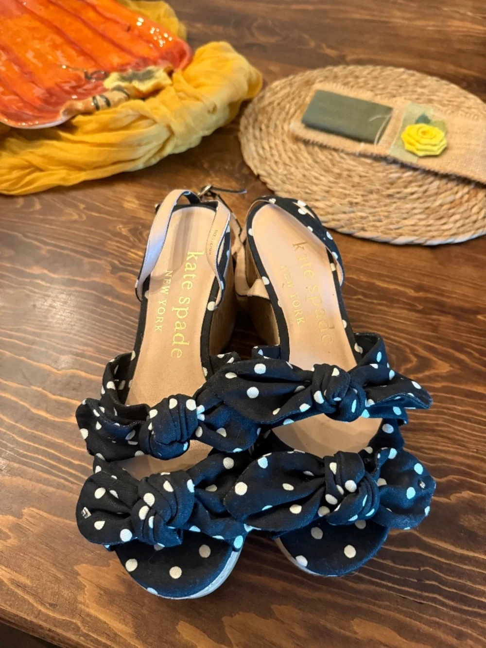 Kate Spade Wedges 8.5